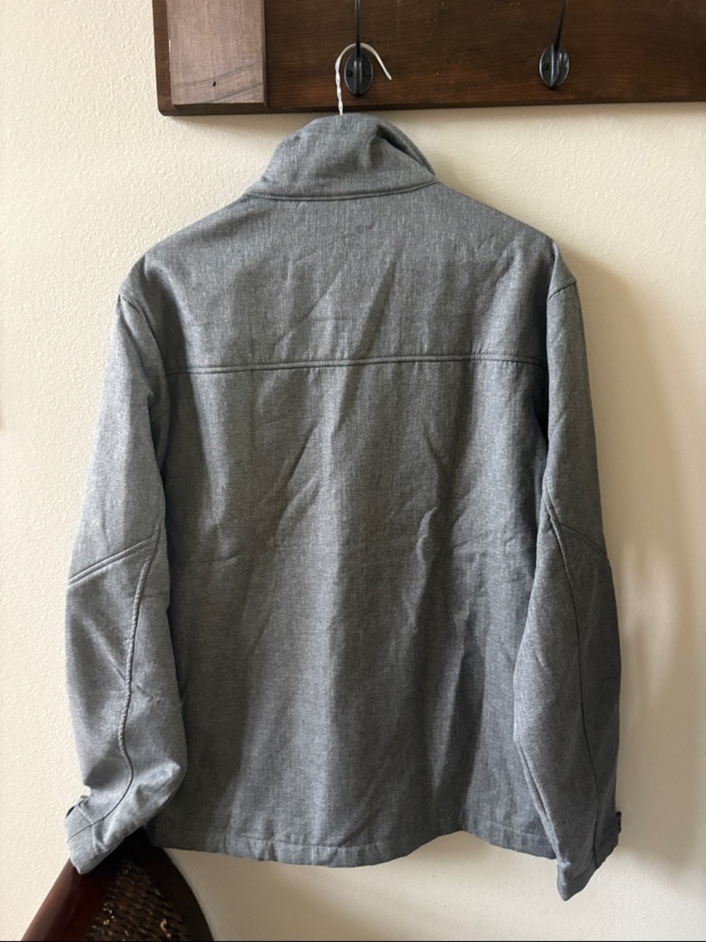 Reebok Gray Performance Softshell Jacket - Picture 2 of 2
